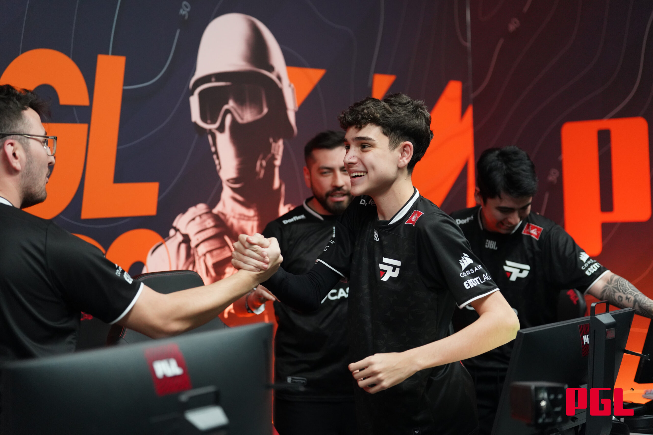 jogadores da paiN Gaming que disputa a PGL Cluj-Napoca 
