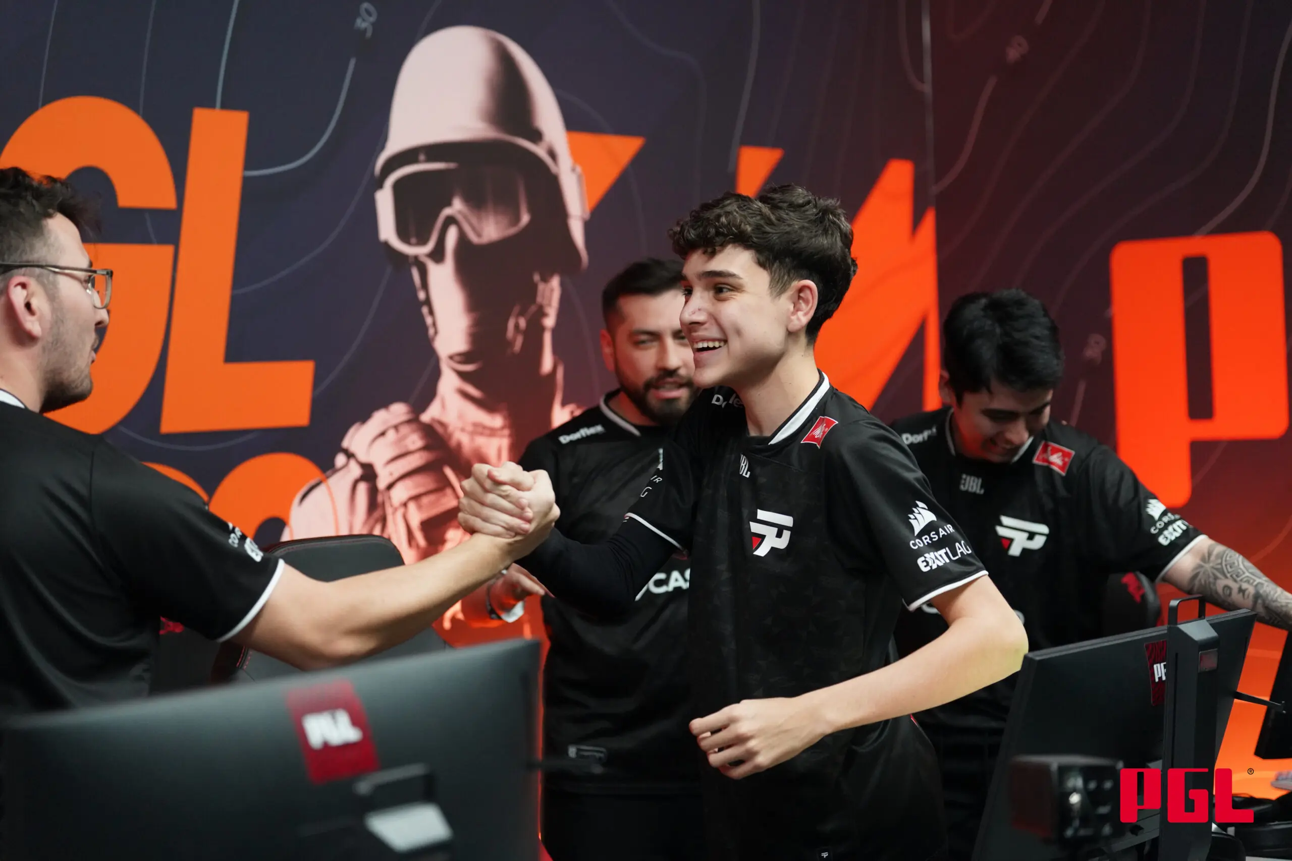 jogadores da paiN Gaming que disputa a PGL Cluj-Napoca 