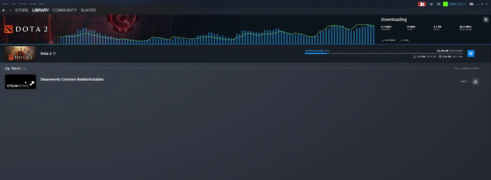 erro 127 no Dota 2