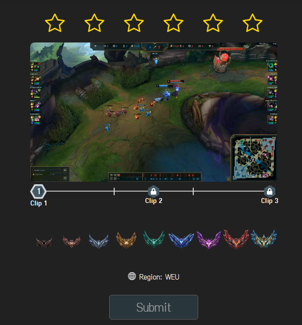 LoL Quiz: Site propõe brincadeira para adivinhar elo dos jogadores 3 LoL Quiz: Site propõe brincadeira para adivinhar elo dos jogadores rankdle lol 2.png