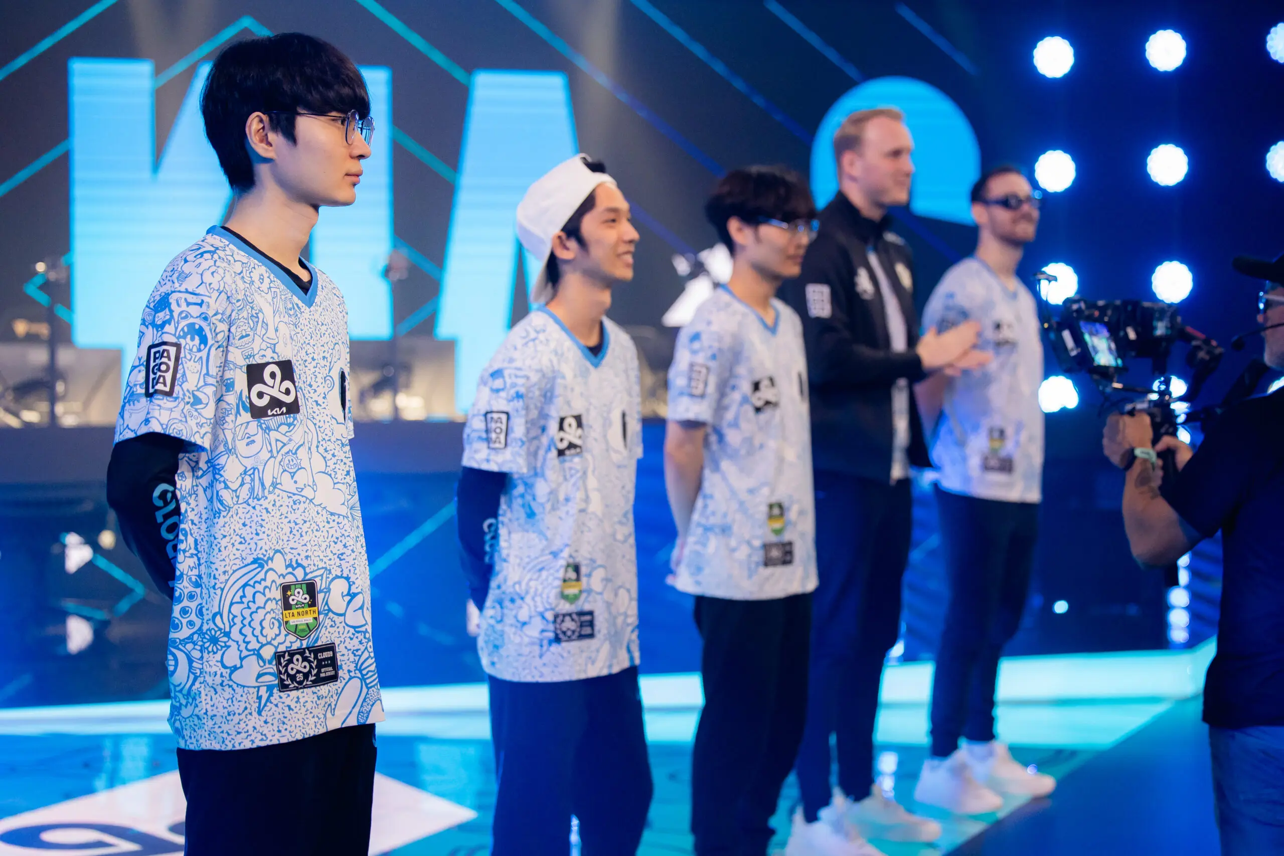 equipe da Cloud9 que disputou a LTA
