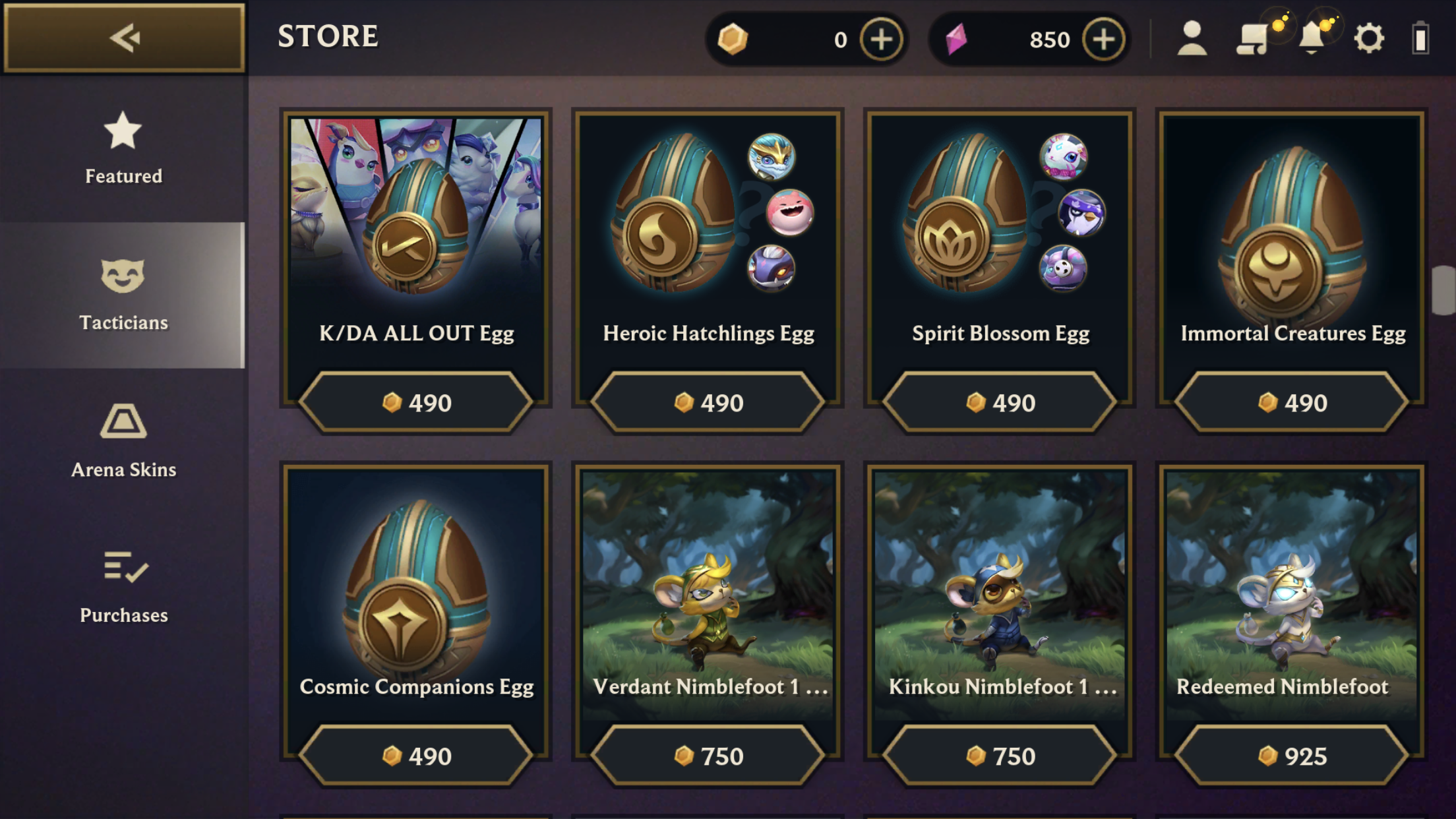 TFT: O fim dos ovos de Espólio, saiba o que acontecerá com os itens 2 loja com ovos de espólio no TFT