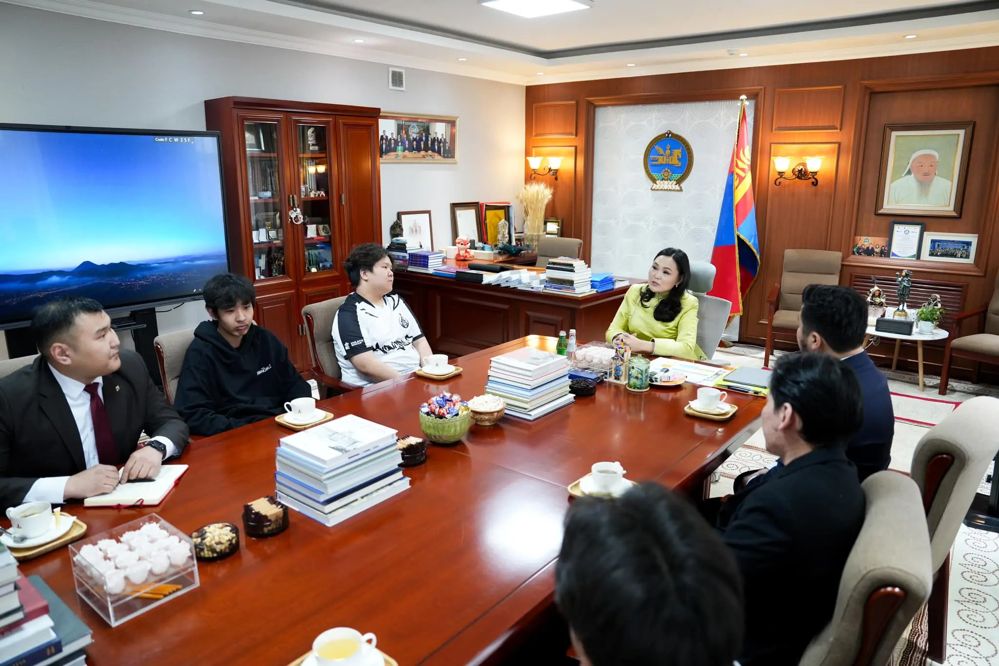 CS2: Equipe profissional integra seleção nacional 2 The MongolZ com ministra da cultura da Mongólia