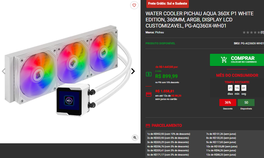 Mês do Consumidor na Pichau: Confira a variedade de promoções Captura de tela 2025 03 07 160202.png