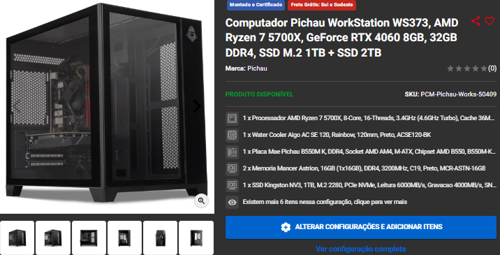 PC Gamer: 3 Opções em promoção durante o mês do consumidor Captura de tela 2025 03 17 115638.png