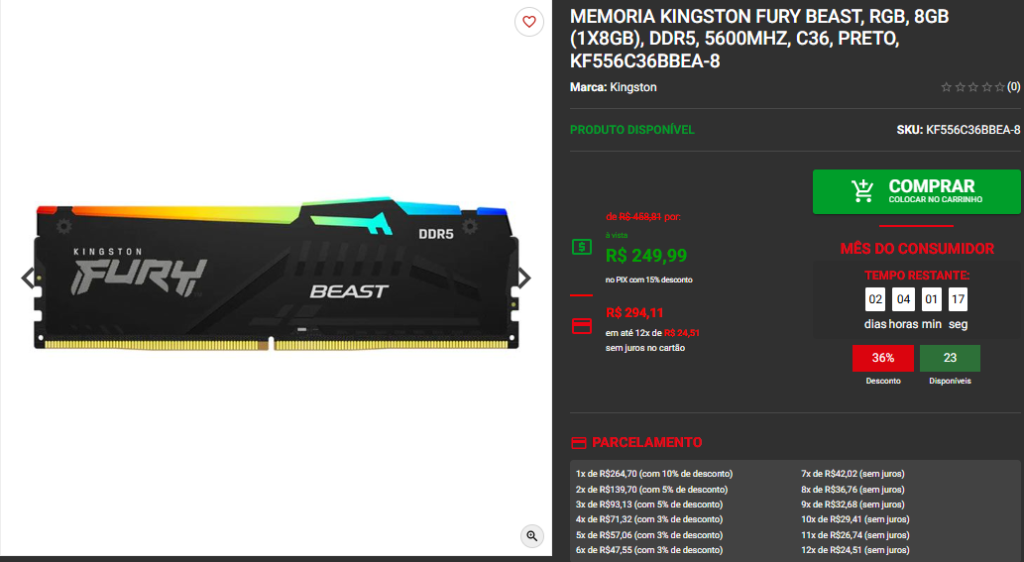PC Gamer AM5 Ideal para Rodar Tudo até R$ 7.000 Captura de tela 2025 03 26 121548