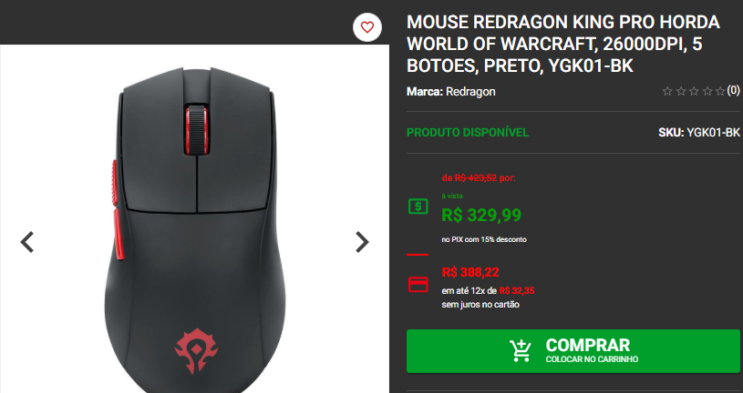 Mouse gamer em promoção: 3 opções competitivas por menos de R$400 3 Mouse gamer em promoção: 3 opções competitivas por menos de R$400 Captura de tela 2025 03 27 120907.png