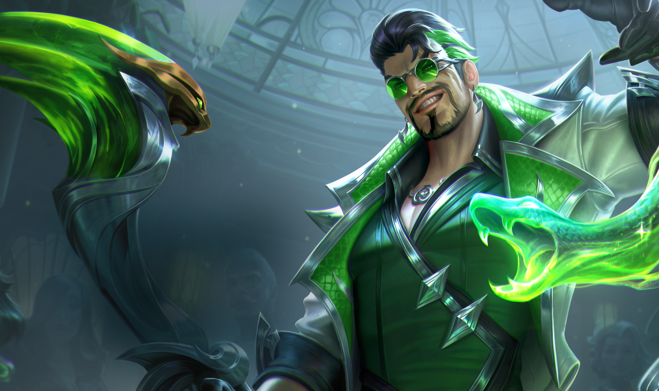 Draven, personagem disponível no set 14 de TFT