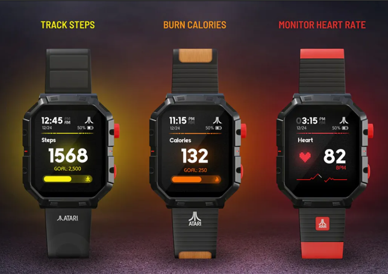 Atari revive o passado com o novo smartwatch que traz jogos clássicos 2 Atari