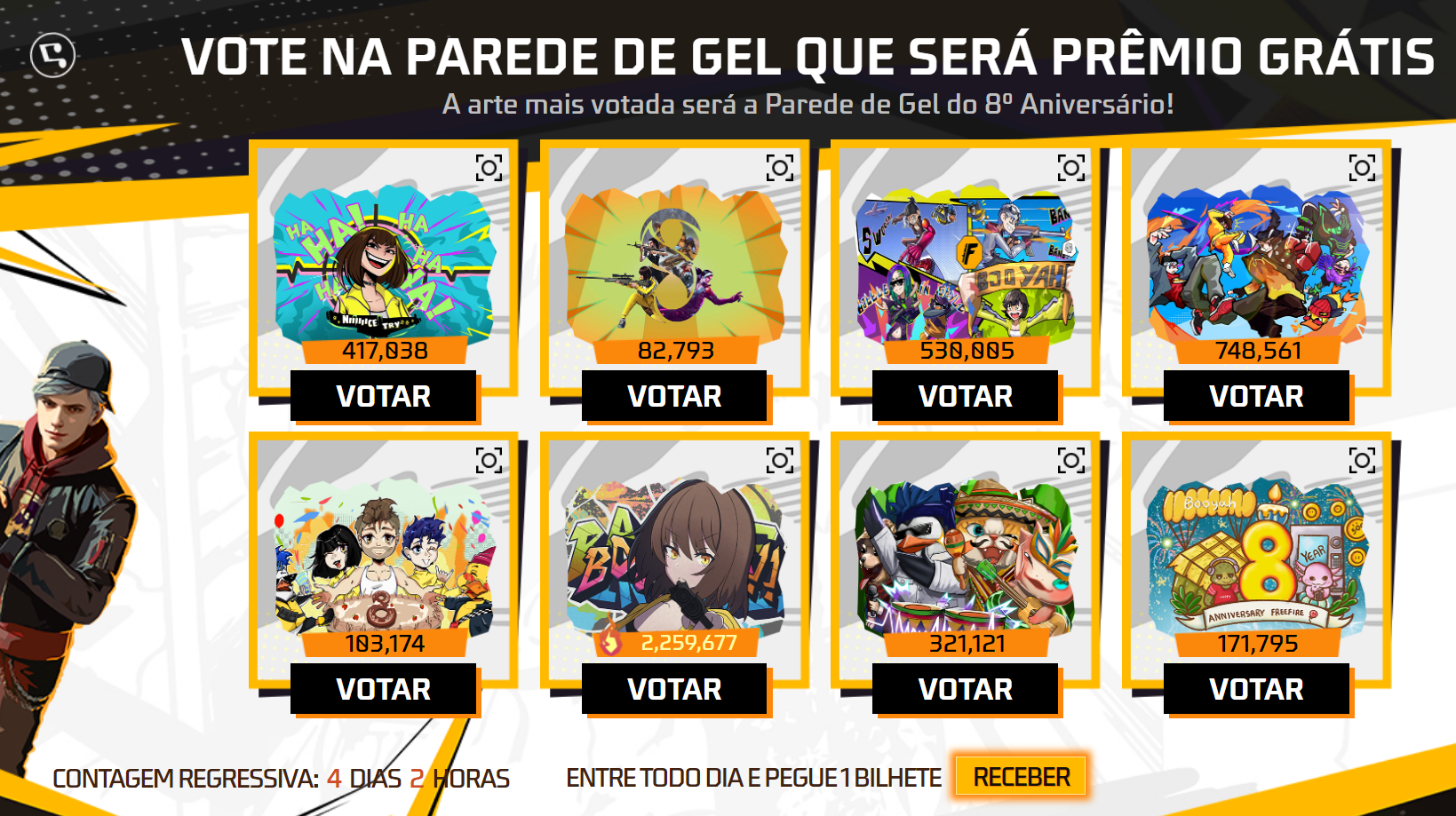 FF: Como resgatar gelo do 8° aniversário de graça Screenshot 138.png