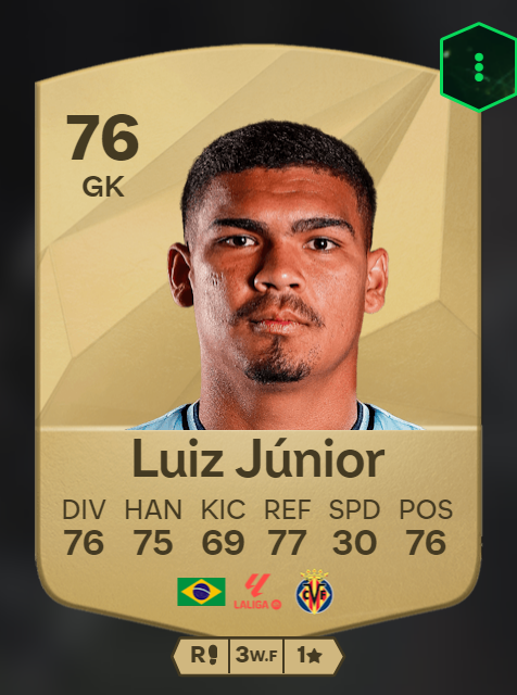 EA FC25: Os melhores cinco goleiros jovens para o Modo Carreira Screenshot 149.png