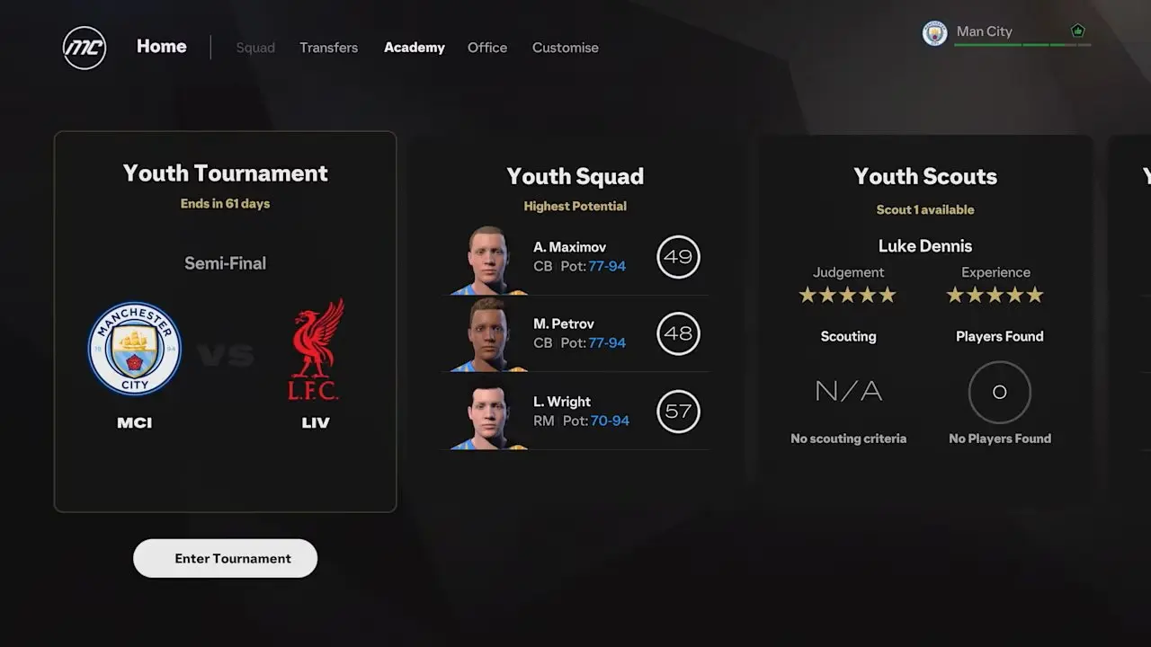 como comecar no modo rush ea fc 25​