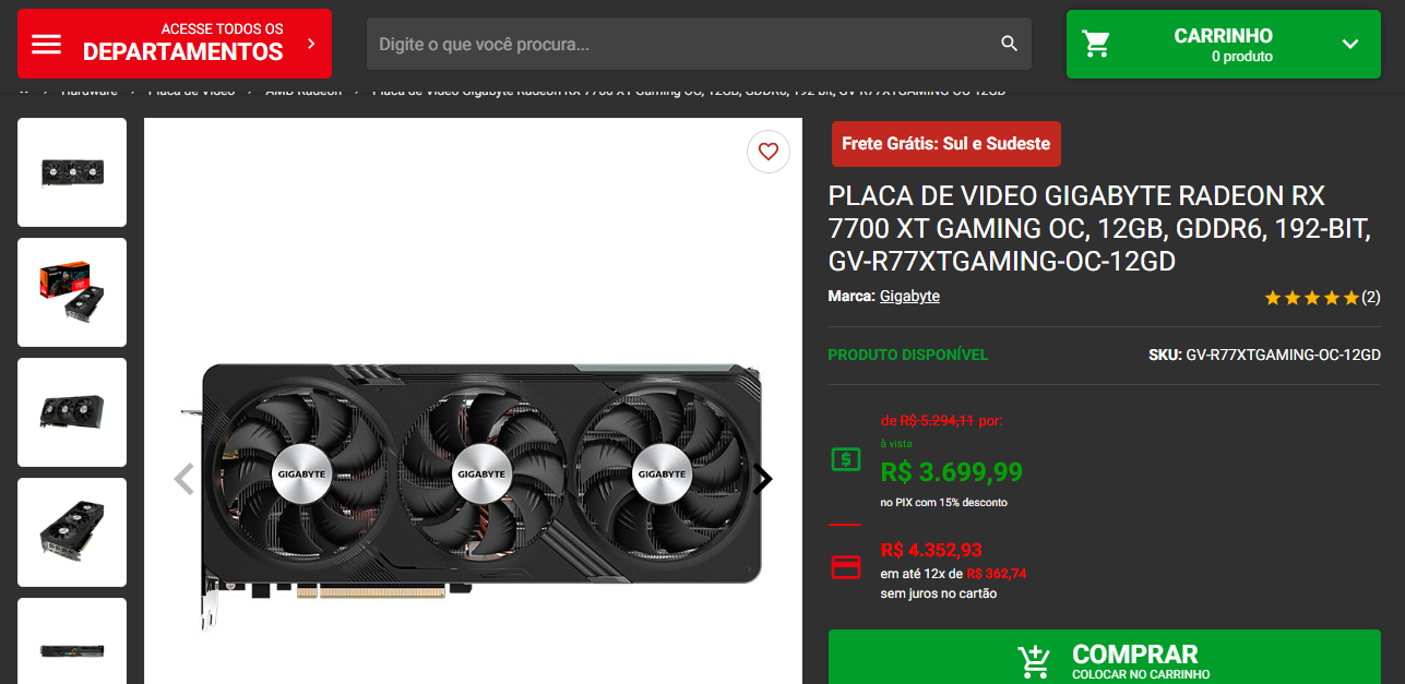 rx 7700 xt