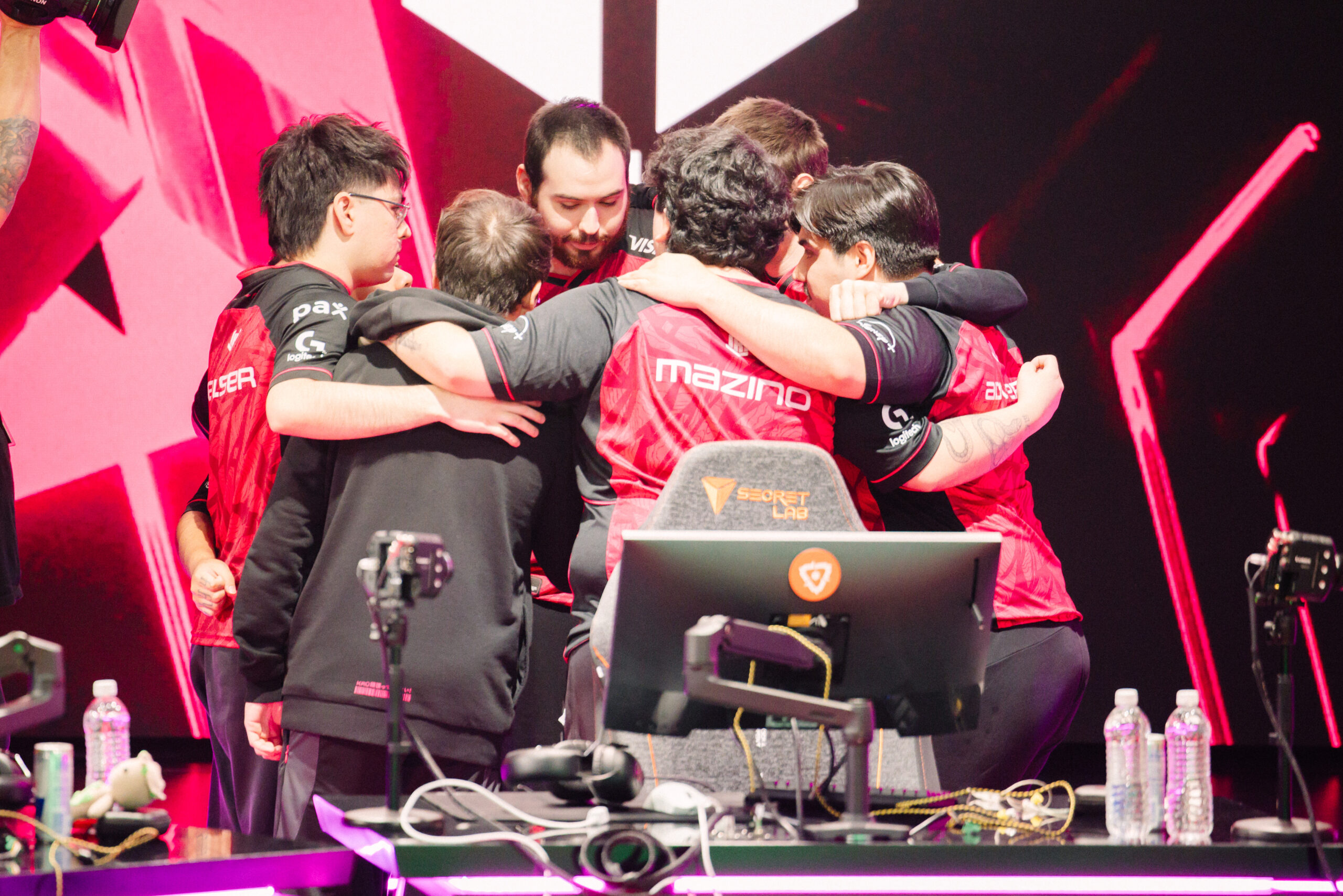 time de VALORANT da KRU que disputa o VCT Americas