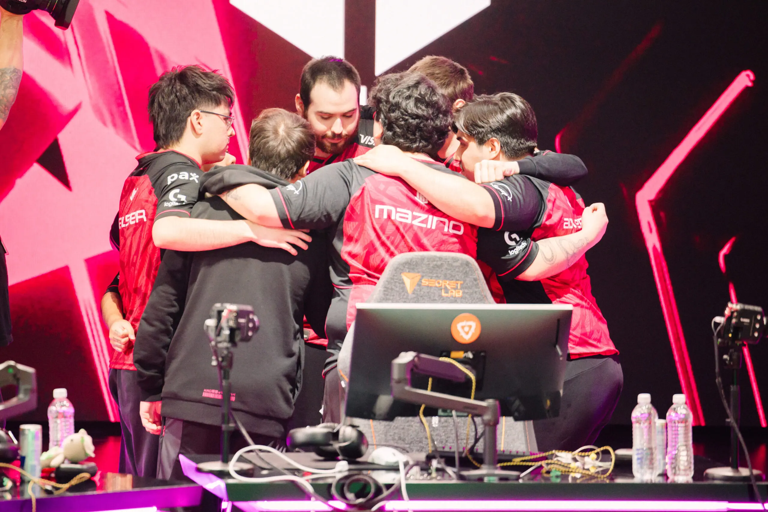 time de VALORANT da KRU que disputa o VCT Americas