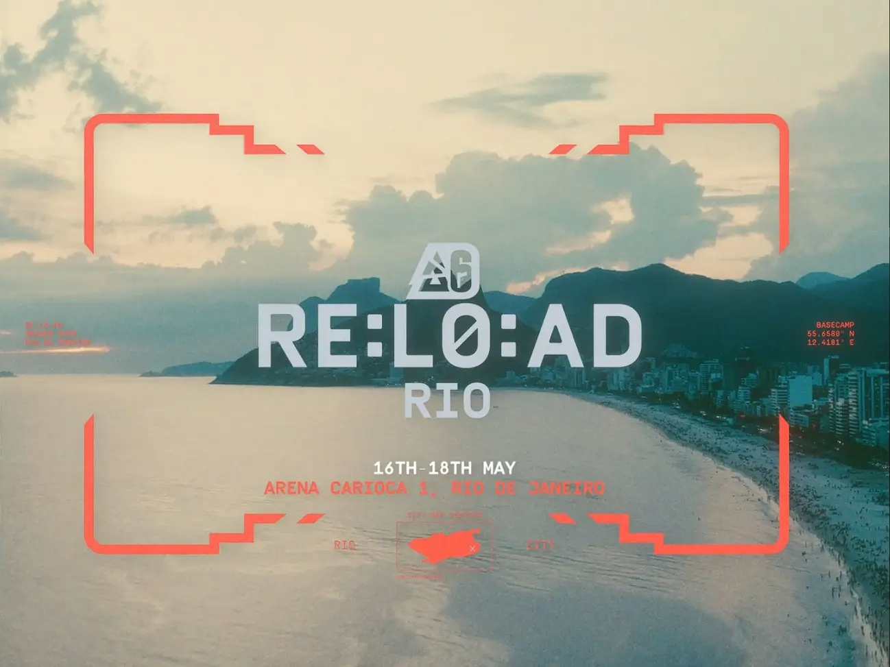 logo do BLAST R6 RELOAD campeonato de Rainbow Six Siege X