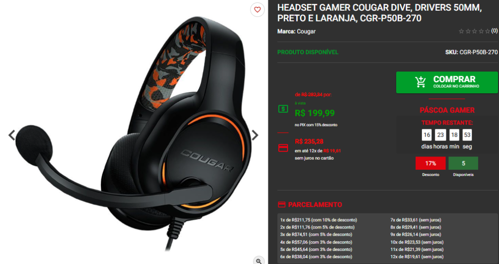 Páscoa Gamer: 3 periféricos para aproveitar as promoções da Pichau Captura de tela 2025 04 04 174112
