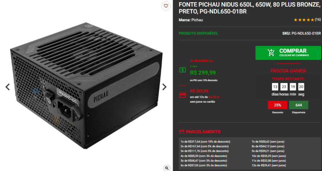 PC Gamer AM4 Ideal para Rodar Tudo Por até R$ 7.500 7 PC Gamer AM4 Ideal para Rodar Tudo Por até R$ 7.500 Captura de tela 2025 04 07 174045