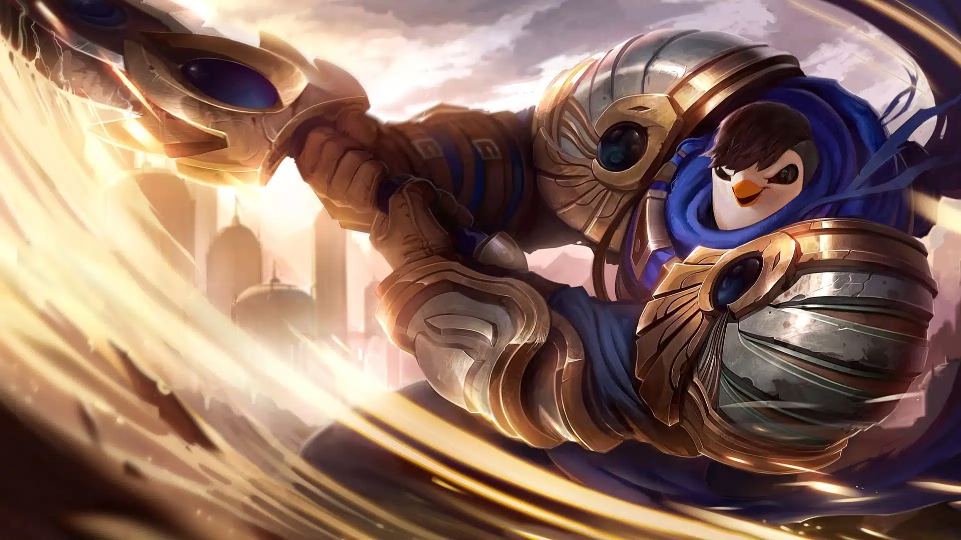 skin gratuita do Garen LoL
