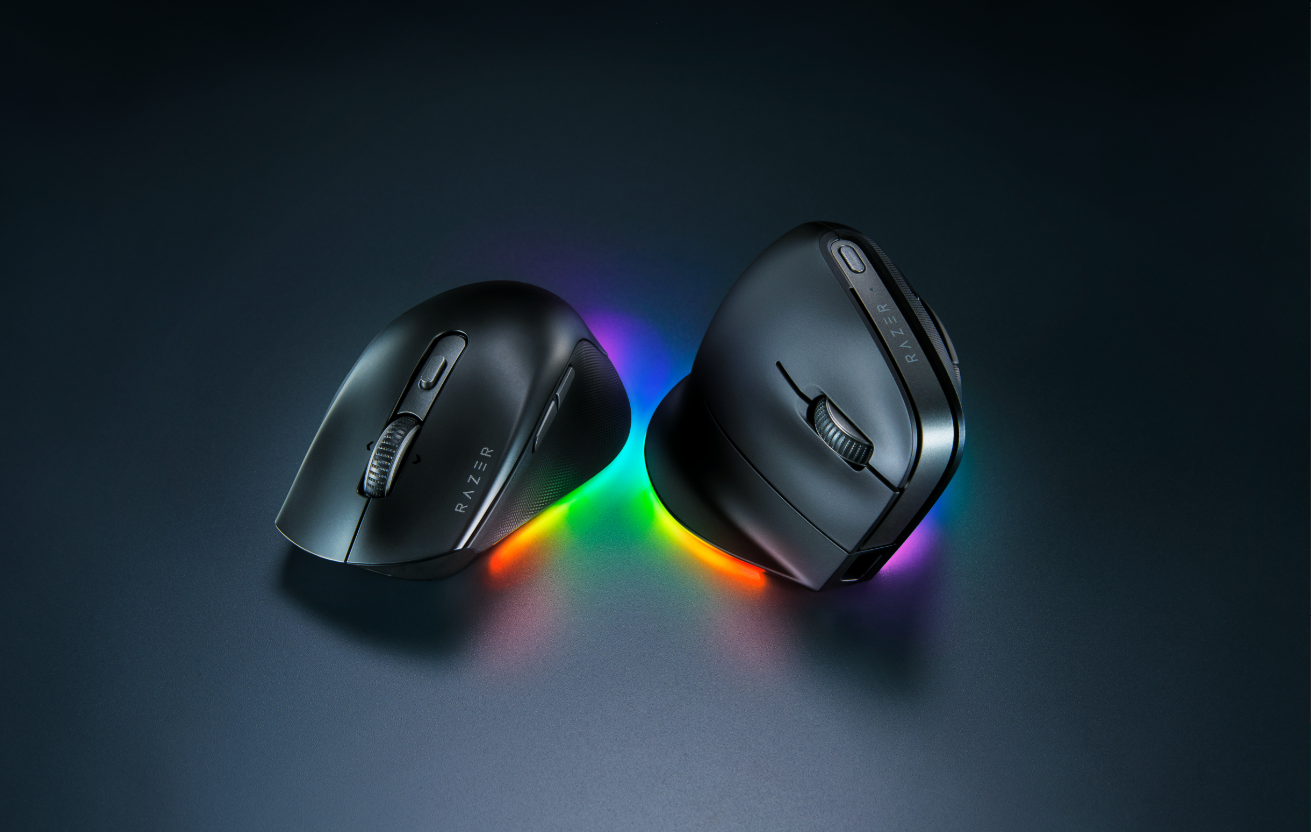 Razer inova com primeiro mouse vertical da marca, veja mais 2 Razer