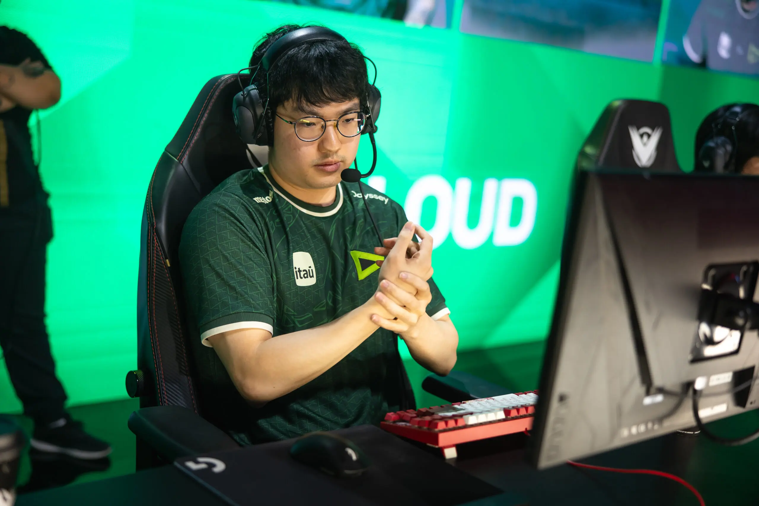 LTA Sul: Técnico abre o jogo sobre a comunicação após reformulação da equipe 2 Route, ADC da LOUD que disputa a LTA Sul