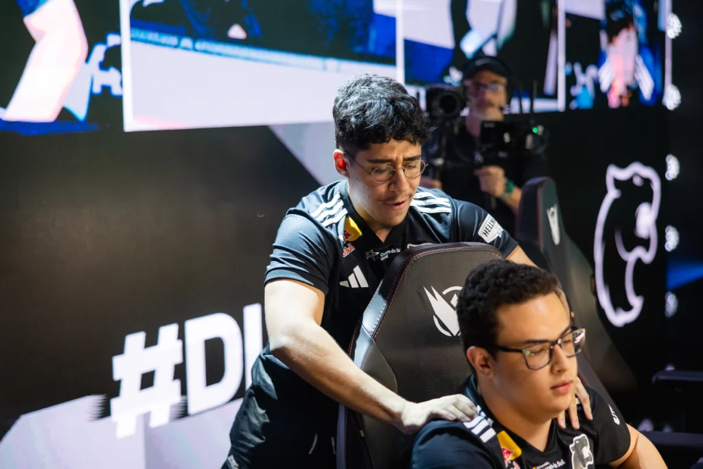 ENC LoL: Quem são os possíveis representantes do Brasil? 2 Andrey "Ayu" Saraiva E Pedro "Tatu" Seixas, jogadores de League of Legends (LoL) da FURIA.