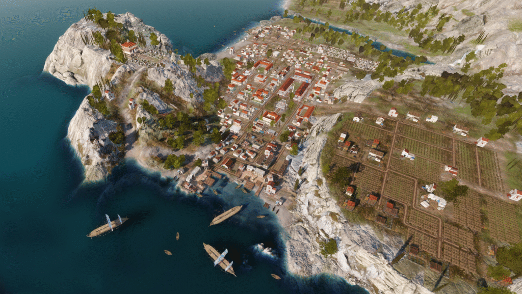 Builders of Greece com 50% de desconto, confira requisitos para o "SimCity" da grécia antiga Captura de tela 2025 05 07 113422