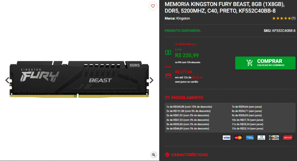 Gastando o Mínimo Possível Para Montar um PC Gamer pra Jogar em Full HD e 180Hz Captura de tela 2025 05 12 093243