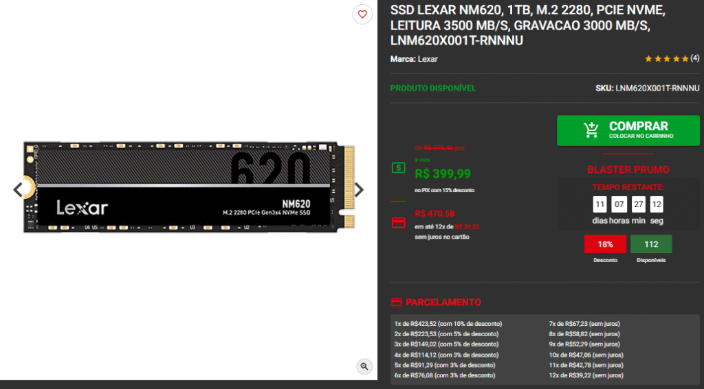 Gastando o Mínimo Possível Para Montar um PC Gamer pra Jogar em Full HD e 180Hz Captura de tela 2025 05 12 093253