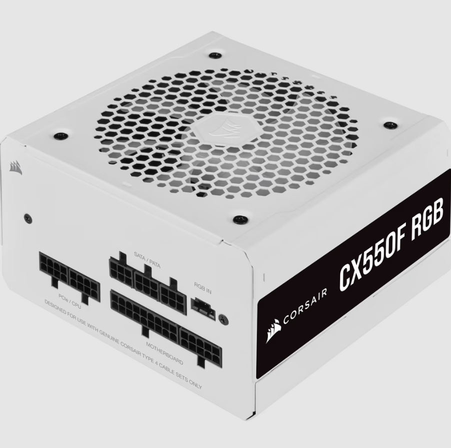 O que considerar na hora de comprar uma fonte para PC? 6 Corsair CX550F RGB 80 Plus Bronze