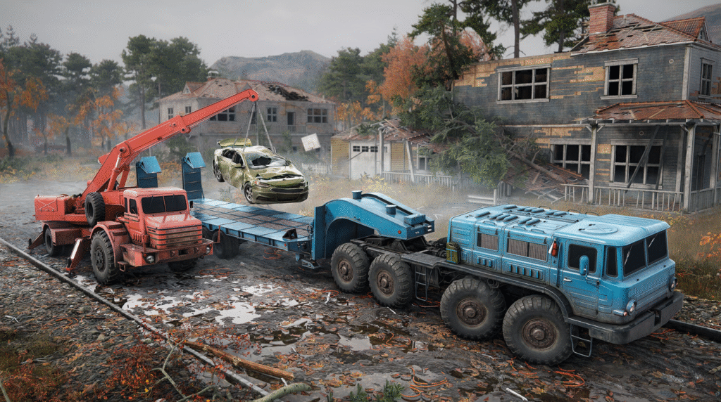 RoadCraft: Requisitos para reconstruir a Esperança e Dominar a Simulação de Desastres 2 RoadCraft: Requisitos para reconstruir a Esperança e Dominar a Simulação de Desastres Captura de tela 2025 05 21 085039