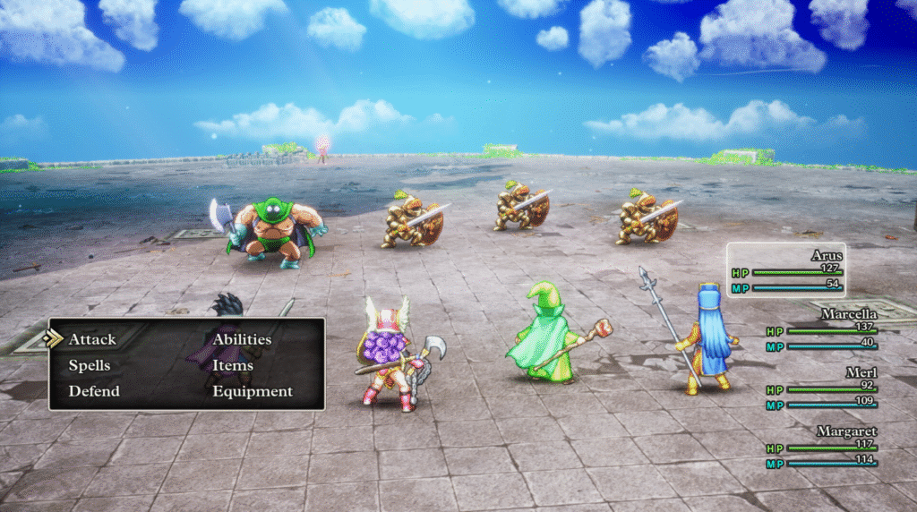 DRAGON QUEST III HD-2D Remake: Requisitos para Uma Jornada Mítica Renascida com Beleza e Nostalgia Captura de tela 2025 05 26 150845