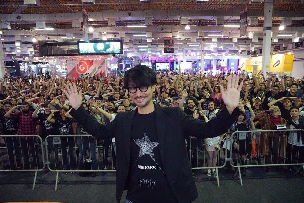 Hideo Kojima na Brasil Game Show