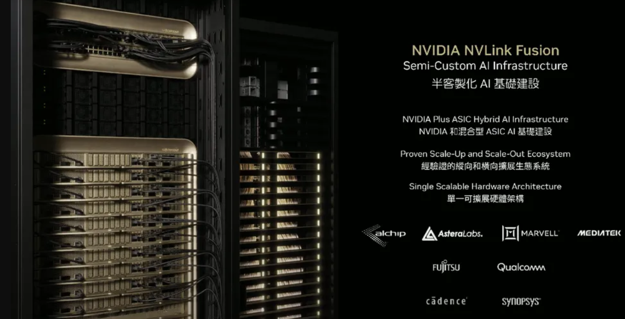 NVIDIA abre arquitetura com NVLink Fusion e permite integração com chips de terceiros, entenda 2 NVIDIA