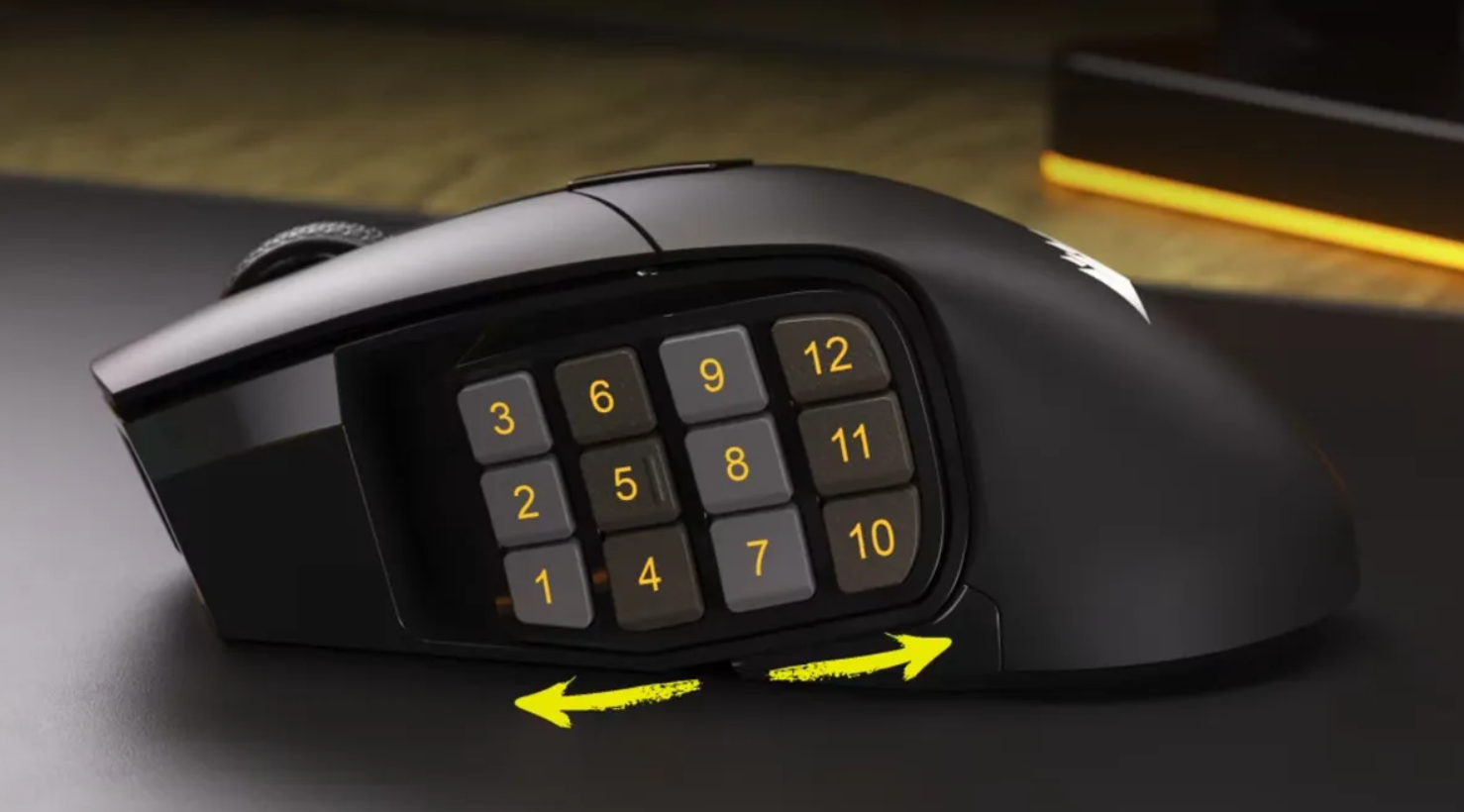Corsair lança mouse com 16 botões programáveis e bateria de 150 horas, confira 2 Corsair