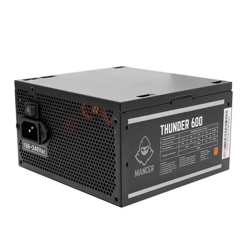 O que considerar na hora de comprar uma fonte para PC? 4 mancer thunder 600