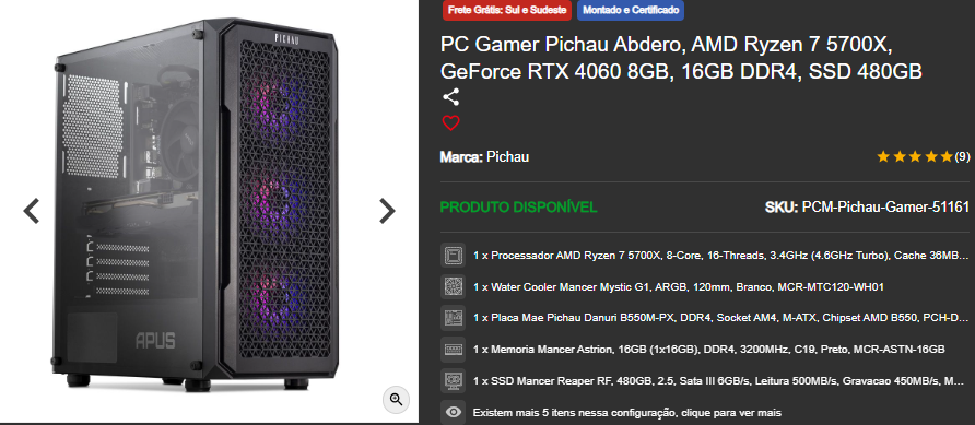 Prumo Lover PC Gamer: Aproveite o dia dos namorados para presentear seu Mozão 3 Prumo Lover PC Gamer: Aproveite o dia dos namorados para presentear seu Mozão Captura de tela 2025 06 06 162508.png