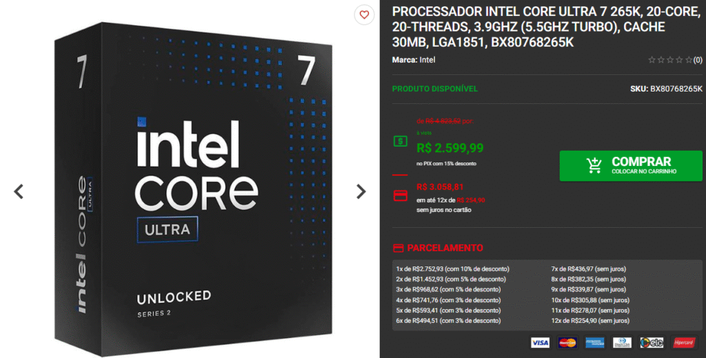 Review Completo do Intel Core Ultra 7 265K: Potência e Eficiência para a Próxima Geração 4 Review Completo do Intel Core Ultra 7 265K: Potência e Eficiência para a Próxima Geração Captura de tela 2025 06 20 173159