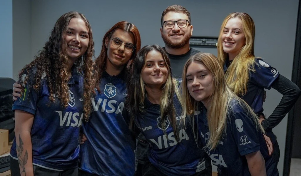 Time de VALORANT inclusivo da Team Liquid Visa.