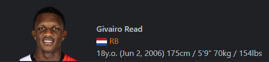 EA FC 25: Os 5 melhores jovens laterais para o modo carreira 6 EA FC 25: Os 5 melhores jovens laterais para o modo carreira Screenshot 435.png