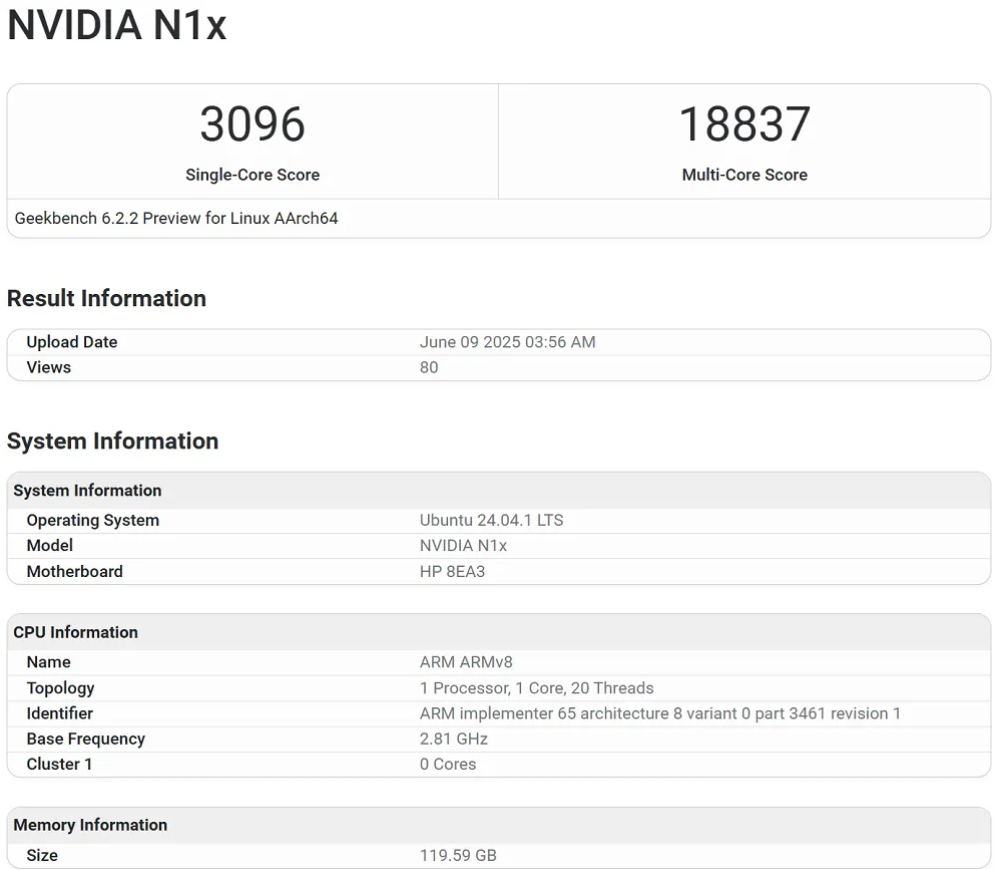 Desempenho de processador da NVIDIA é vazado, conheça o desempenho 2 NVIDIA