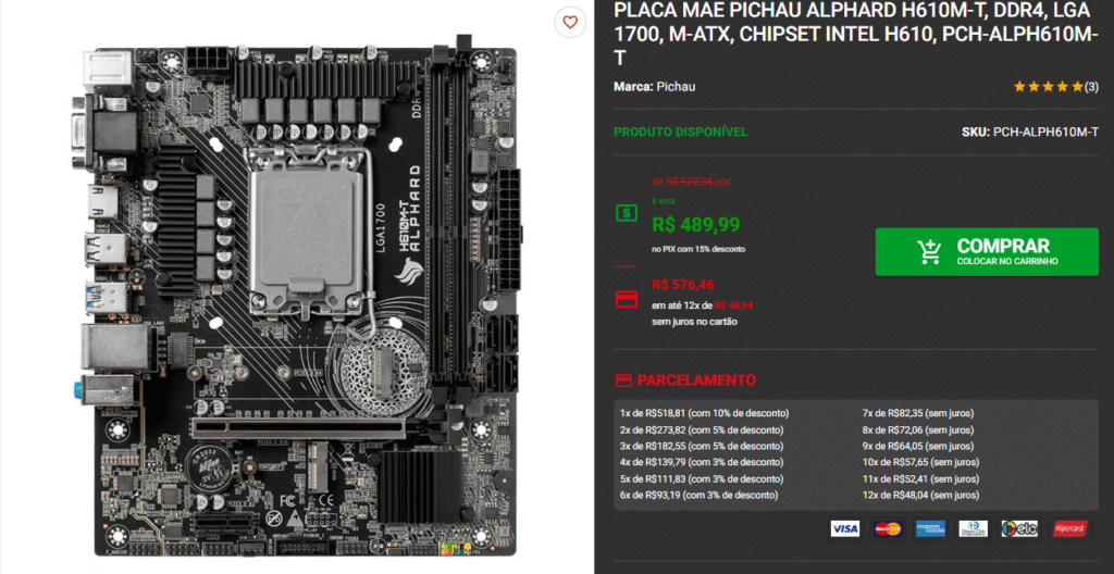 Esse PC Gamer é Perfeito para jogar em QHD gastando R$ 4.500 3 Esse PC Gamer é Perfeito para jogar em QHD gastando R$ 4.500 Captura de tela 2025 07 01 090028