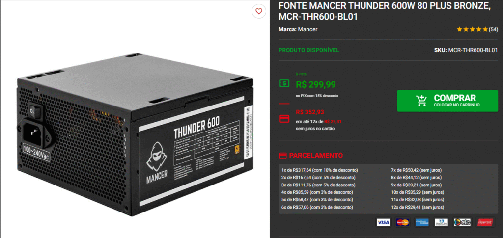 Esse PC Gamer é Perfeito para jogar em QHD gastando R$ 4.500 6 Esse PC Gamer é Perfeito para jogar em QHD gastando R$ 4.500 Captura de tela 2025 07 01 092354