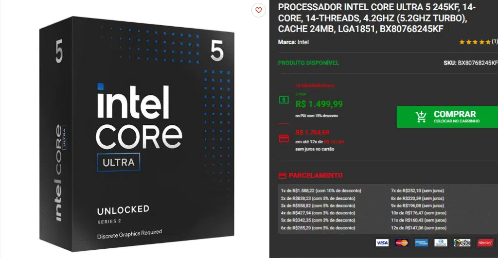 Montamos o PC Gamer Supremo Intel pra Jogar tudo em 4k Captura de tela 2025 07 04 121231