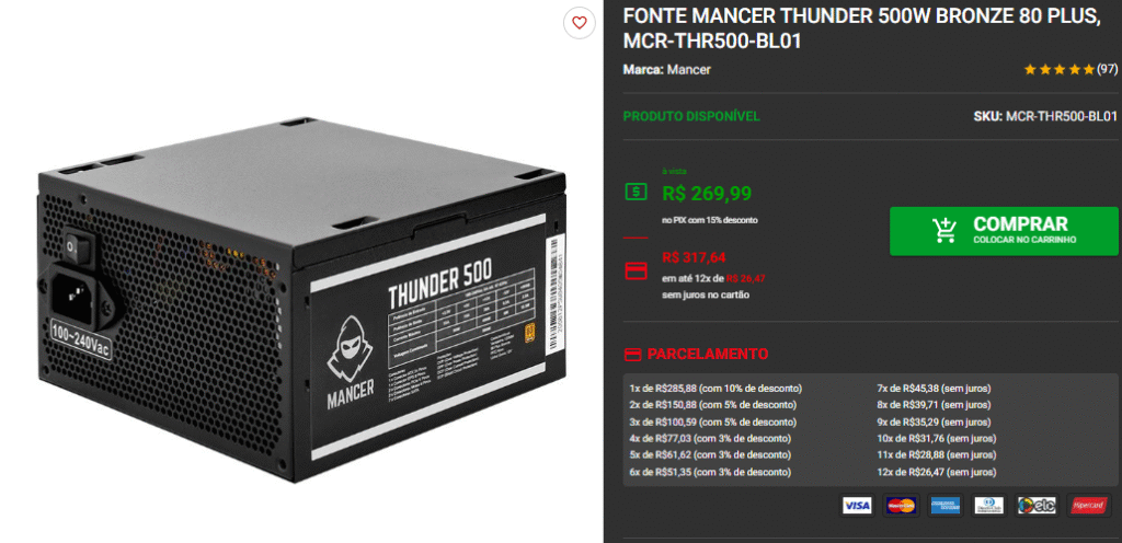 Como Montar um PC Gamer com R$ 5.000,00 Reais em 2025 Captura de tela 2025 07 21 152111