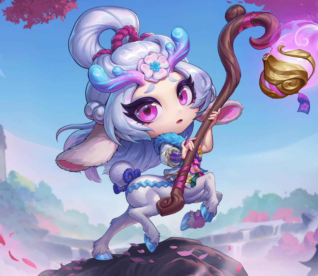 TFT: Set 15 chega com novo meta e temas de anime; Saiba tudo Chibi Spirit Blossom Lillia scaled e1753889450952.png