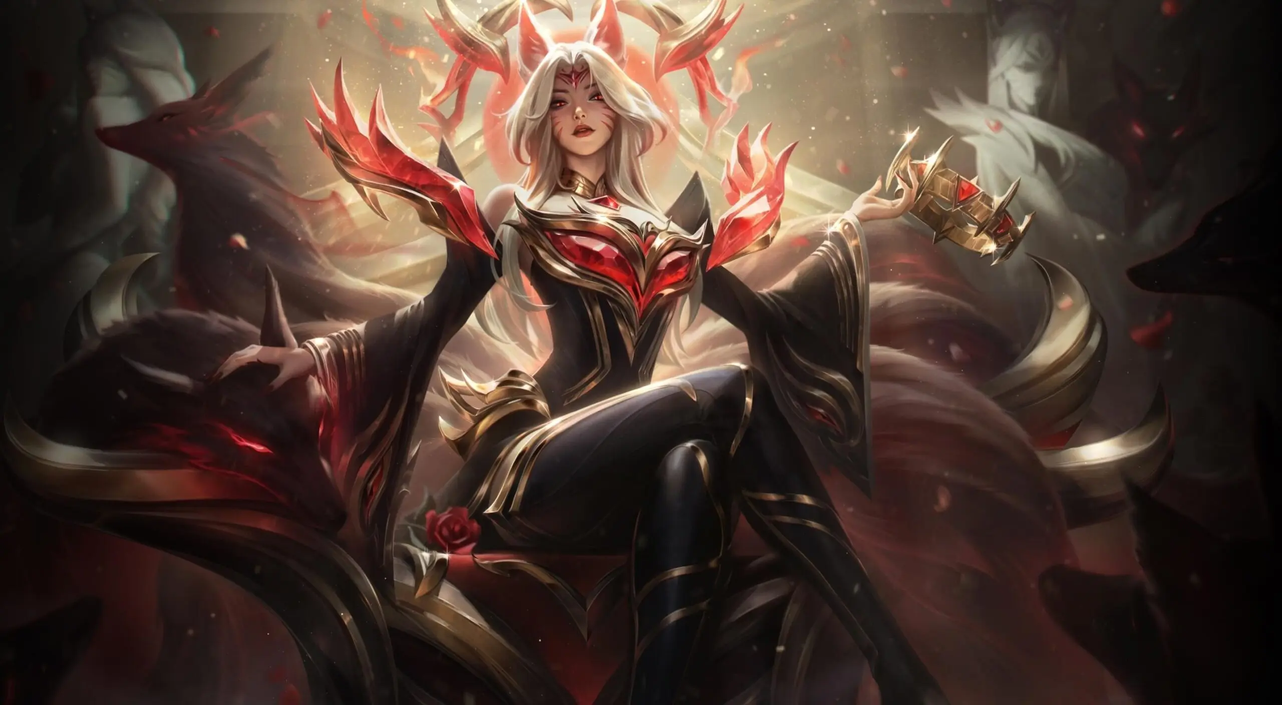 ahri_imortalizada_skin_league_of_legends ahri imortalizada, skin da campeã ahri no league of legends
