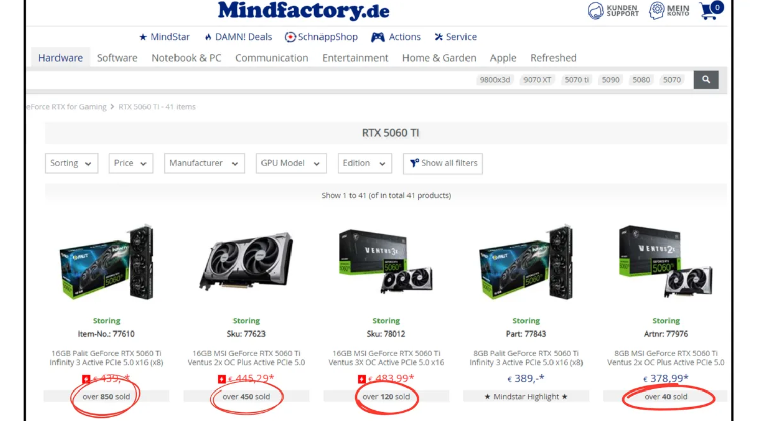 Por que a NVIDIA RTX 5060 Ti 16GB é 16 vezes mais procurada que a de 8GB? 2 NVIDIA