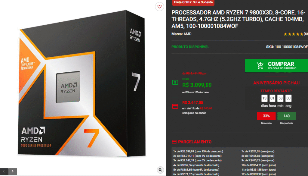 Montamos um PC Gamer AMD Branco pra Jogar em 4K 2 Montamos um PC Gamer AMD Branco pra Jogar em 4K Captura de tela 2025 08 19 150209