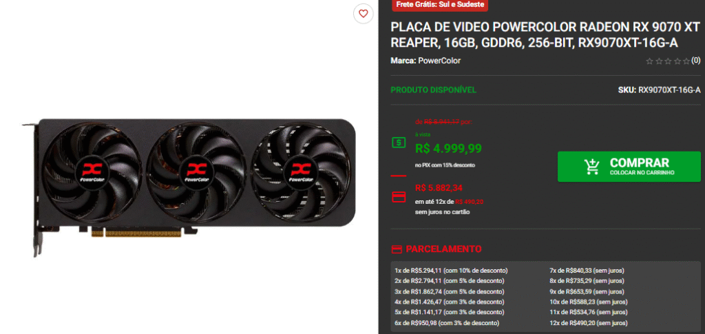 Montamos um PC Gamer AMD Branco pra Jogar em 4K 9 Montamos um PC Gamer AMD Branco pra Jogar em 4K Captura de tela 2025 08 19 153017